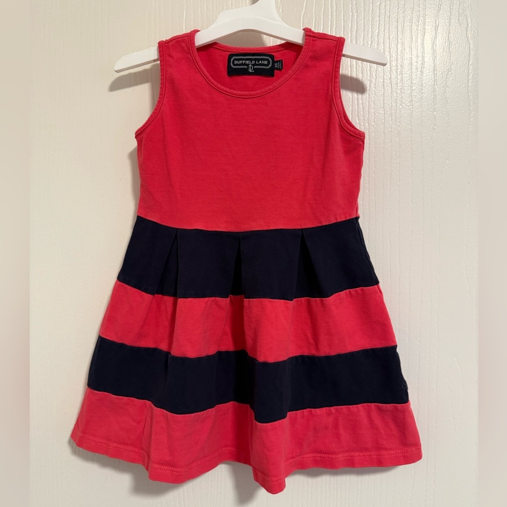 Duffield Lane Girls Fit and Flare Dress Sz XS